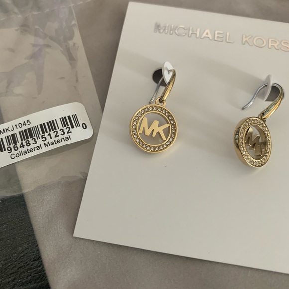 COPY - MK Micheal Kors drop earrings - Picture 4 of 4